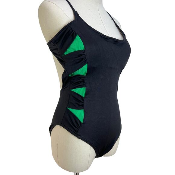 Vintage Other - Vintage Sirena One Piece Swimsuit Black